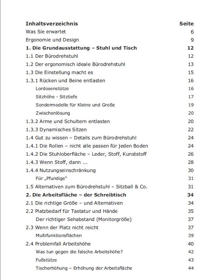 B�ro ist in der kleinsten...